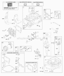 Part Location Diagram of 797445 Briggs and Stratton Shim-End Play